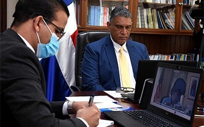 Estados Unidos ofrece apoyo al gobierno para el programa de Seguridad Ciudadana