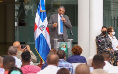 Interior y Policía y Ayuntamiento de Santo Domingo Este juramentan Comités Vecinales de la Mesa de Seguridad, Ciudadanía y Género