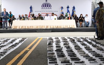 Gobierno destruye las primeras 803 armas de fuego recuperadas en “Mi País Seguro
