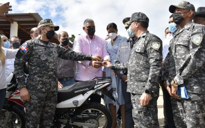 Ministro de Interior y director PN instalan en Higüey Unidad  Anticuatreros y entregan vehículos para prevenir delitos