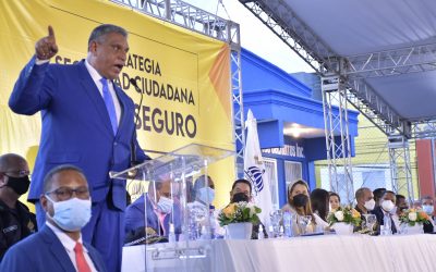 A 8 meses del lanzamiento de la Estrategia Integral de Seguridad Ciudadana “Mi País Seguro” en Cristo Rey, autoridades esbozan logros de la iniciativa