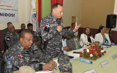 Ministerio de Interior articula prevención violencia con comandantes policiales y voceros barriales