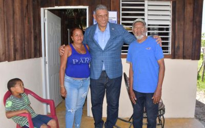 Entregan las primeras 25 viviendas dentro del plan «Mi País Seguro» en San Francisco de Macorís