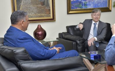 Ministro Interior y embajador Finlandia tratan apoyo para mejorar Policía