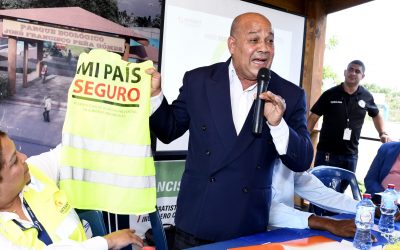 Interior y Policía e Intrant recorren país con campaña para reducir accidentes de motocicletas