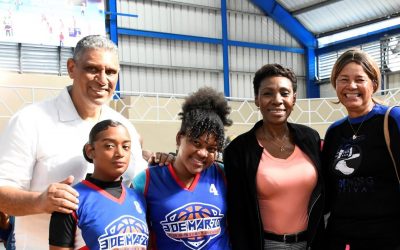 Interior y Policía lleva clínica deportiva a niños y jóvenes de Nagua