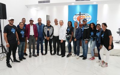 Ministerio  de  Interior  y Policía  y jóvenes cristianos en jornada contra violencia en Villa Mella