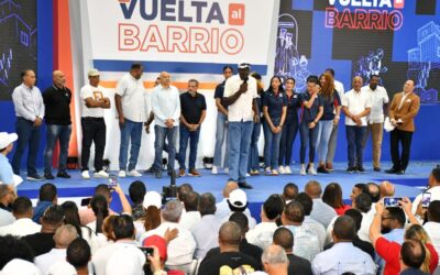 Interior y Policía inicia “De Vuelta al Barrio” en el Distrito Nacional con el apoyo de destacadas figuras