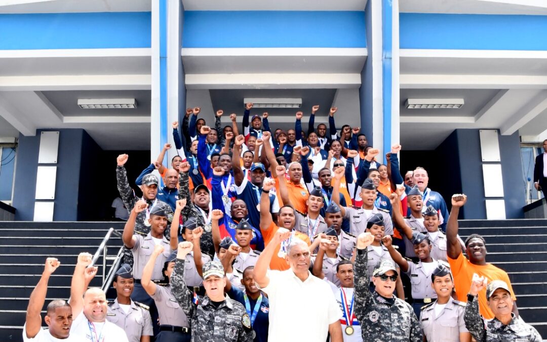Interior y Policía compensará atletas PN ganaron medallas en Juegos Militares y Centroamericanos