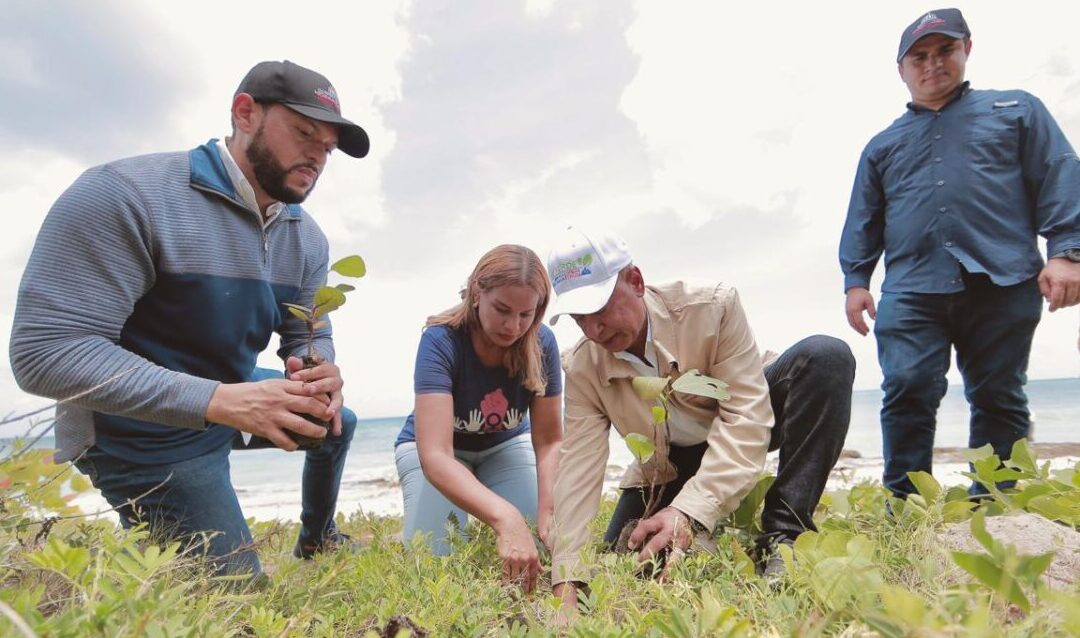 Interior y Policía colabora en rescate parques con reforestación San Pedro y La Romana