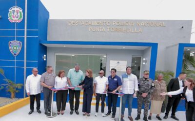 Comunidad de Maquiteria recibe remozado destacamento policial