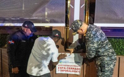 «Operación Garantía de Paz» intervino en 100 centros nocturnos durante este fin de semana en el Distrito Nacional y Santo Domingo Este