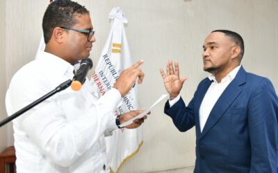 Ministerio de Interior y Policía juramenta nuevo coordinador en la Oficina Regional Sur, Azua
