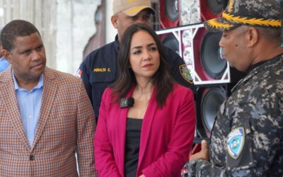 Interior y Policía entrega a Procuraduría Especializada bocinas incautadas