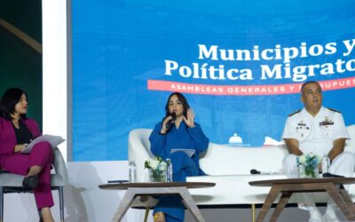 Ministra Interior recalca importancia de los municipios para tener control sobre los flujos migratorios