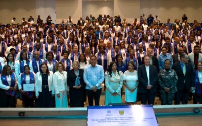 Ministerio de Interior y Policía gradúa a 357 nuevos líderes mediadores en el Gran Santo Domingo y 110 en San Francisco de Macorís