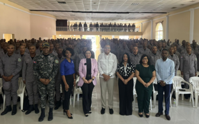 Ministerio Público imparte charla sobre trata de personas y tráfico ilícito de migrantes a 976 aspirantes a rasos PN