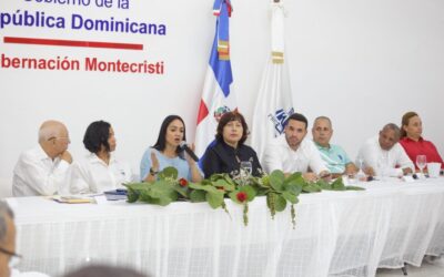 Ministra de Interior reafirma compromiso con la seguridad ciudadana en Montecristi
