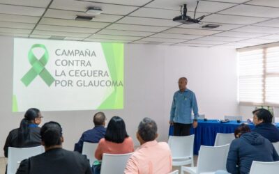 Por motivo del mes de la glaucoma, Interior y Policía orienta para evitar ceguera
