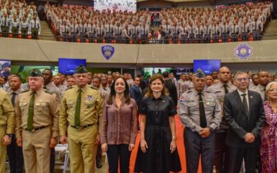 3,048 nuevos agentes graduados dentro del programa de Reforma y Transformación de la Policial Nacional saldrán a las calles