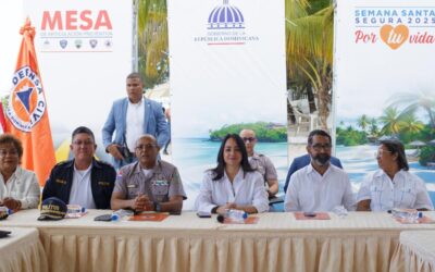 Interior y Policía y Defensa Civil presentan Mesas de Articulación Preventiva Semana Santa 2025