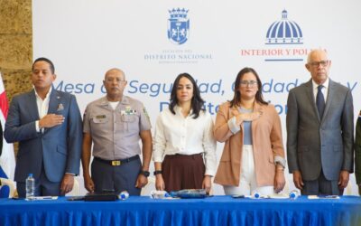 El Distrito Nacional ya cuenta con Mesa de Seguridad, Ciudadanía y Género