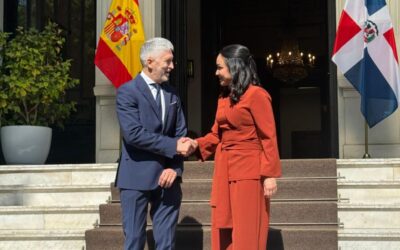 Ministra Faride Raful trata con su homólogo español estrategias sobre seguridad ciudadana y prevención de delitos